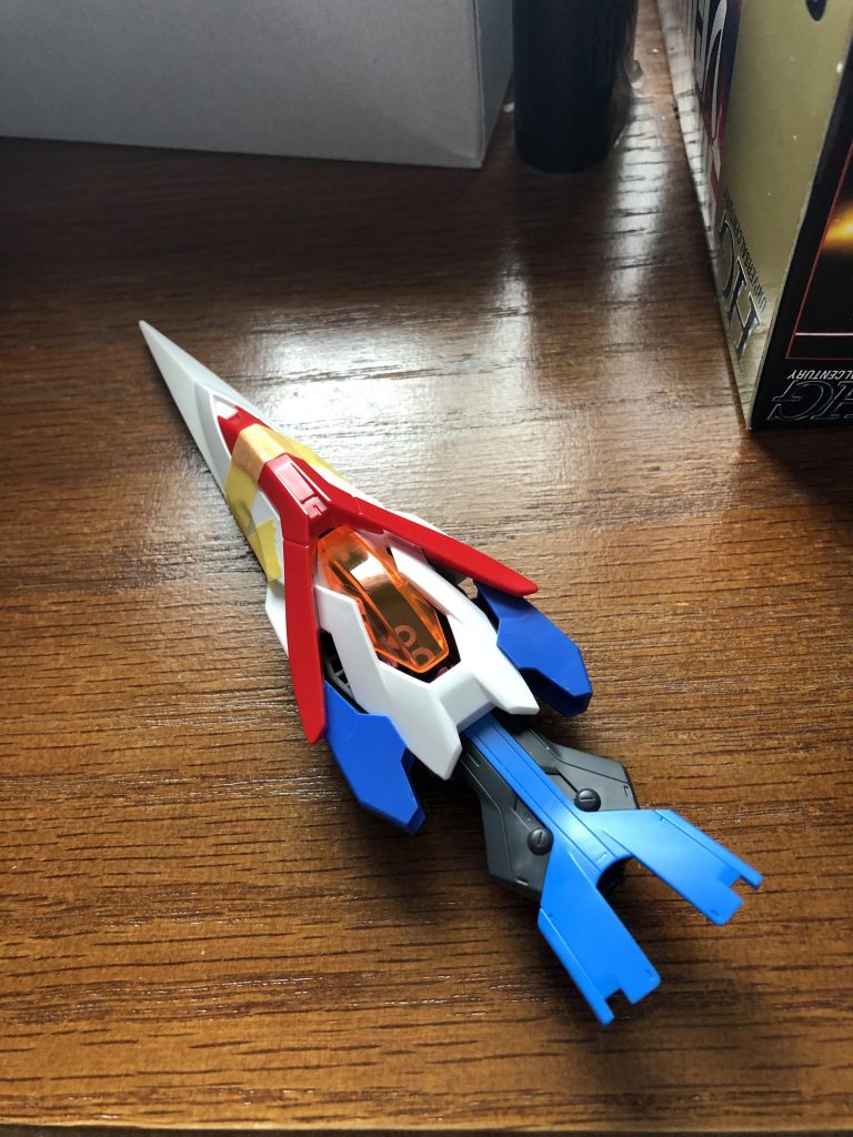 クリアパーツの奥にある太いのをくり抜くかショットバレルを方に穴をあけてスライド式にするか悩みましたが結局くり抜きました!