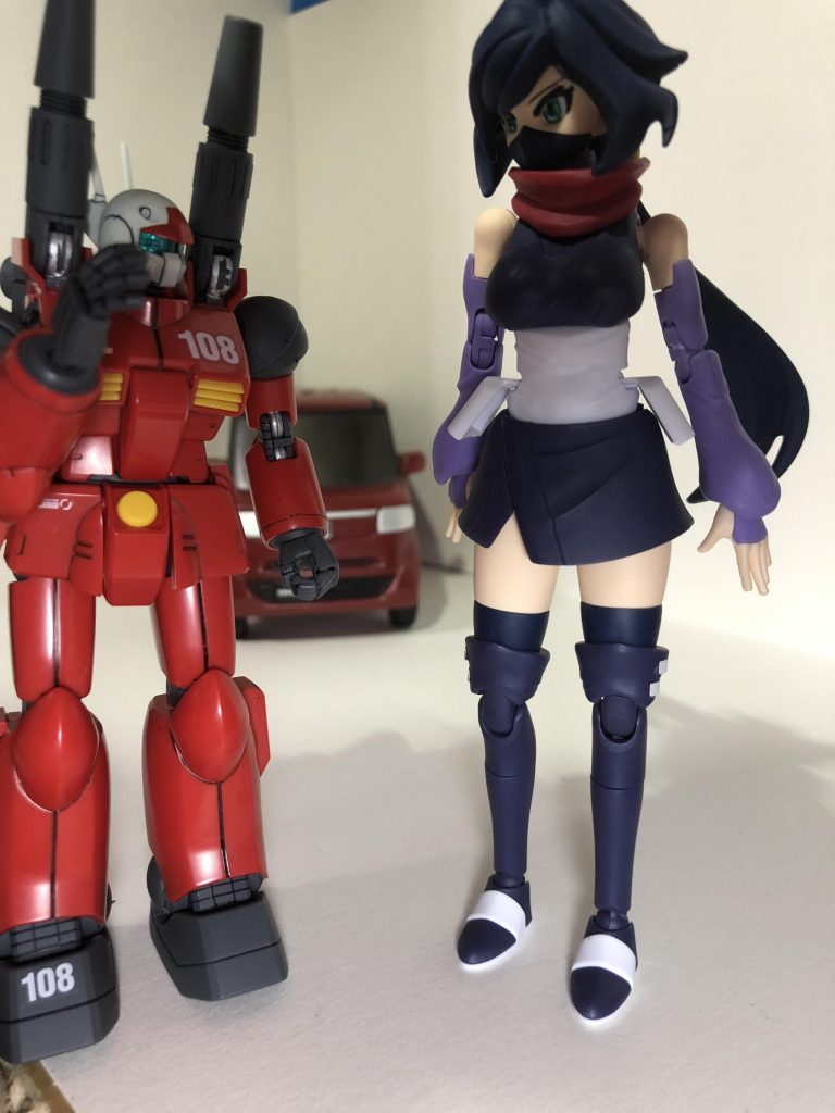 「交通安全員のズゴックさん」–2枚目/制作者：石の湯