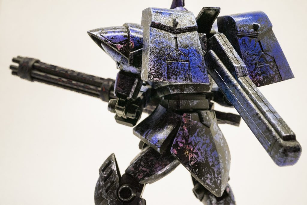 ラップ塗装は背面がバリエーションあって面白くなった