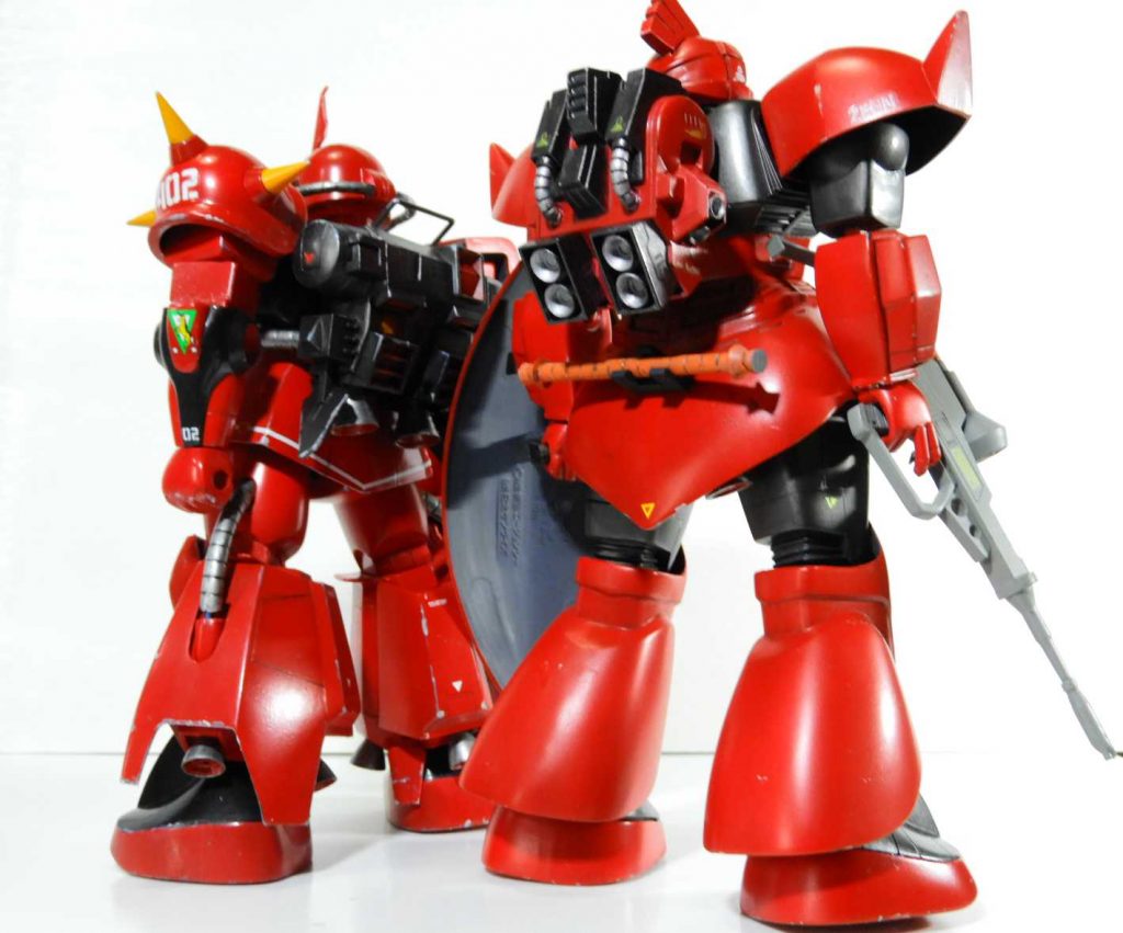 1/100　ジョニー・ライデン少作用ゲルググ【旧キット】–7枚目/制作者：9kit