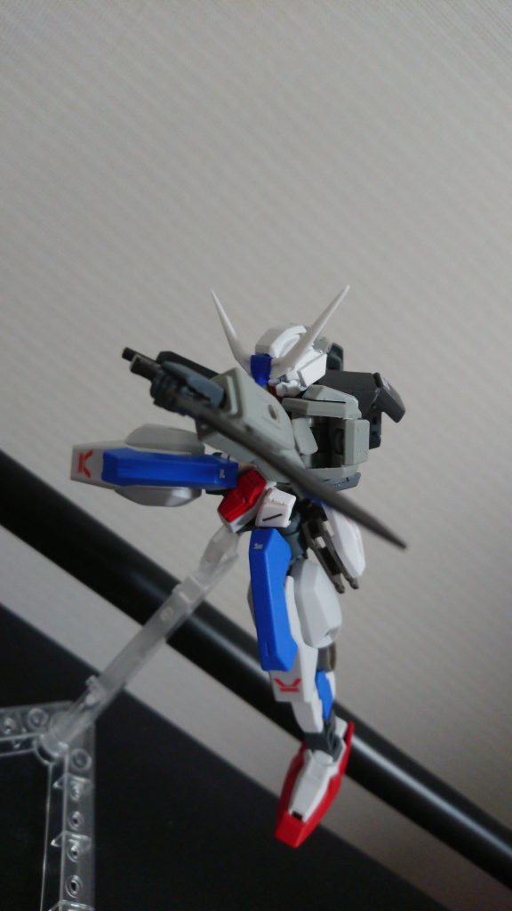 武装その1 ナイフ
まんまMGアストレイブルーフレームから頂きました。