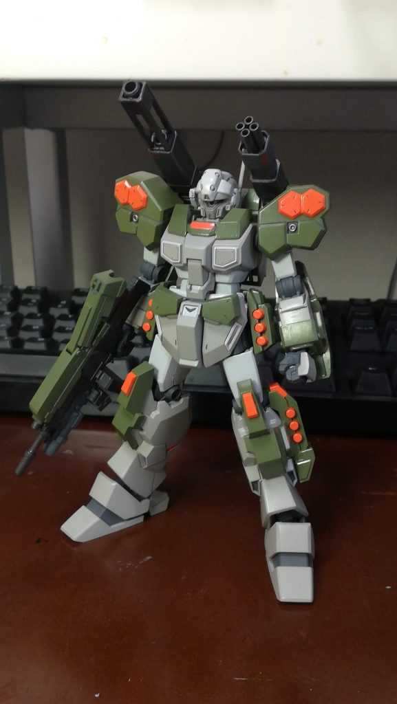 基本塗装とスミ入れ