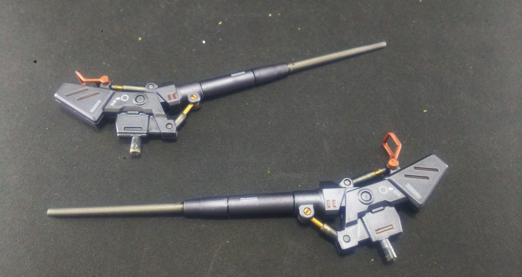 パーツ分けが細かいので、塗り分けで精密感が出ます。