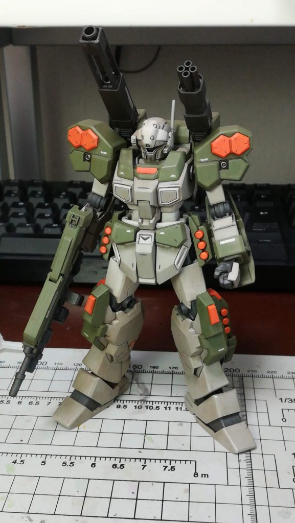 デカールとウォッシング