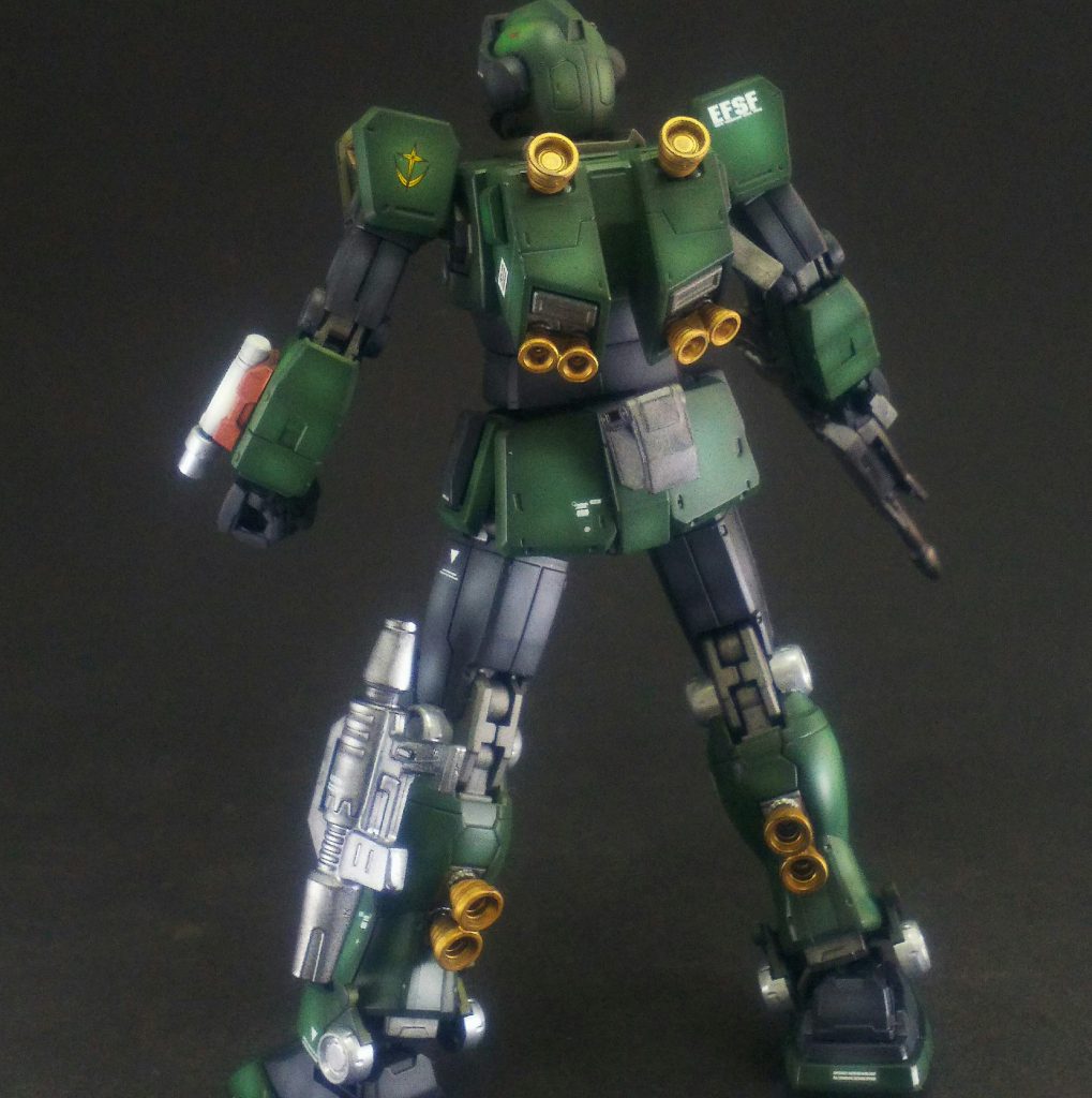 バーニアがオリジナルキットより増加してますね。