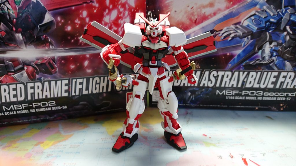 当時はまだスプレー塗装であったため、今よりも粗の目立つ作品ですが、個人的にはいいんじゃないか?と思える形にはなりました。