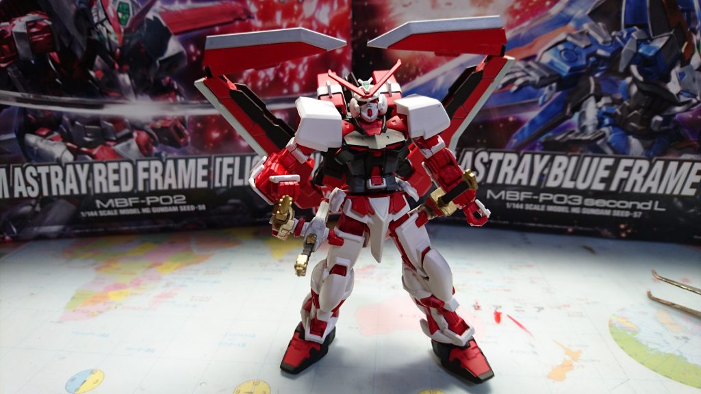 アストレイレッドフレーム改–4枚目/制作者:シヨウ・ザ・セカンドG