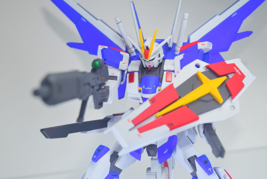 ライフルはインパルスの物に継ぎ足したんですが、アンバランスだったかなと思います。