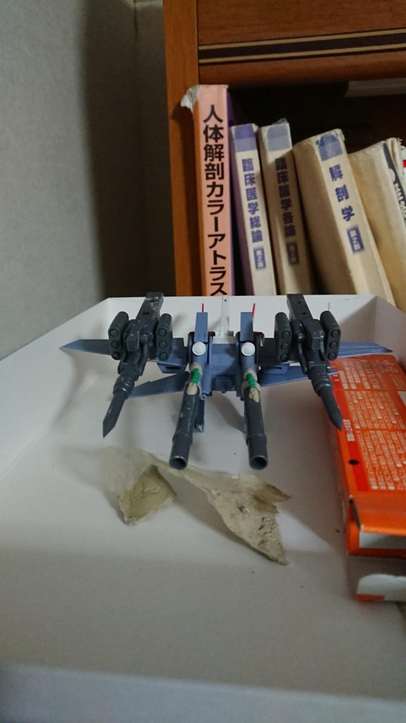 最初はバックパックわどういじるか悩みましたが

まぁ、中途半端な支援用ではピント来ないからと思う存分、燃費の悪い高機動型が出来たというw