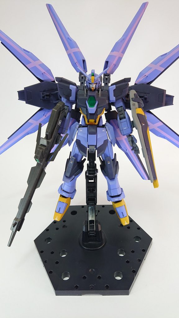 正面から
肩、腕、太ももにスジボリ初挑戦しました。