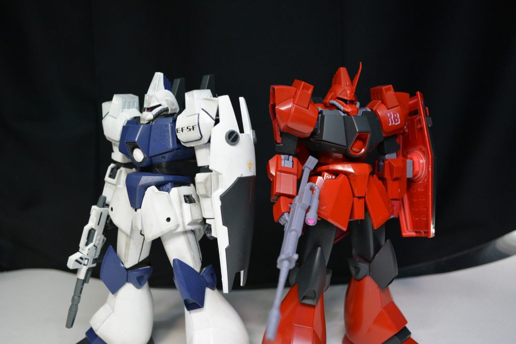 さらに以前投稿した[ガルバルディ](https://gumpla.jp/hg/37361)と
脳内設定では一応二機とも連邦所属ですが、絡みは全くないです。