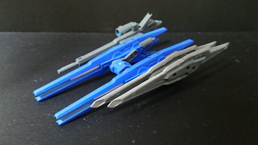 バックパックはHWSカスタムキットとバインダーガンを組み合わせており、支援機としても活躍します！