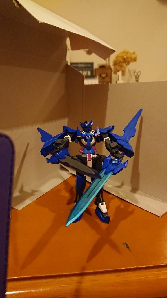 トランザム蒼悪夢 トランザムナイトメアの改良型で､超高速戦闘を可能にする。