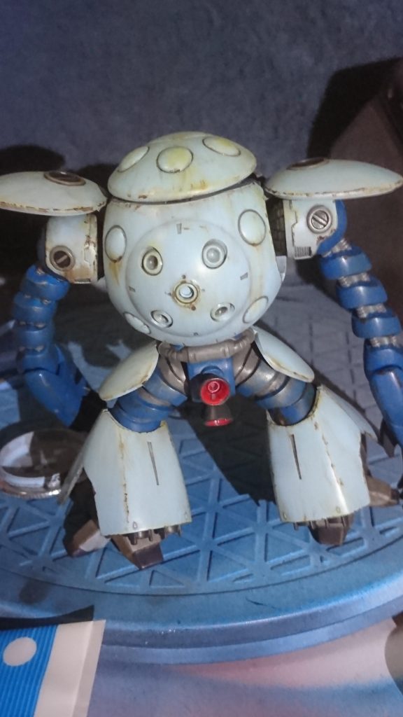 カプルをカプールカラーで塗装しました。