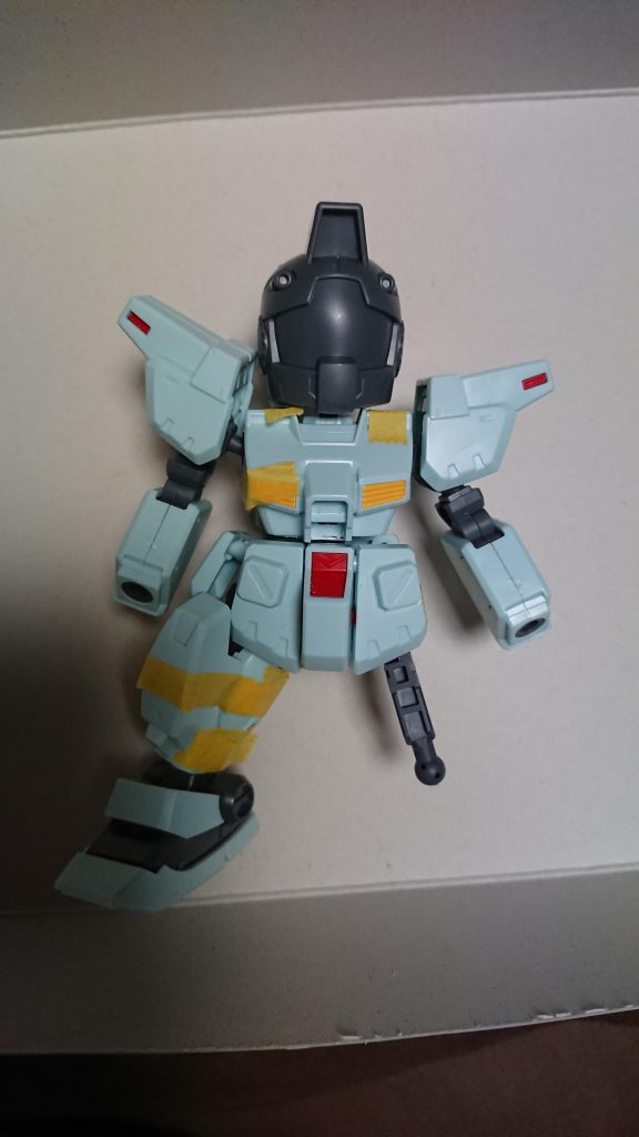 胴体バランス決め中