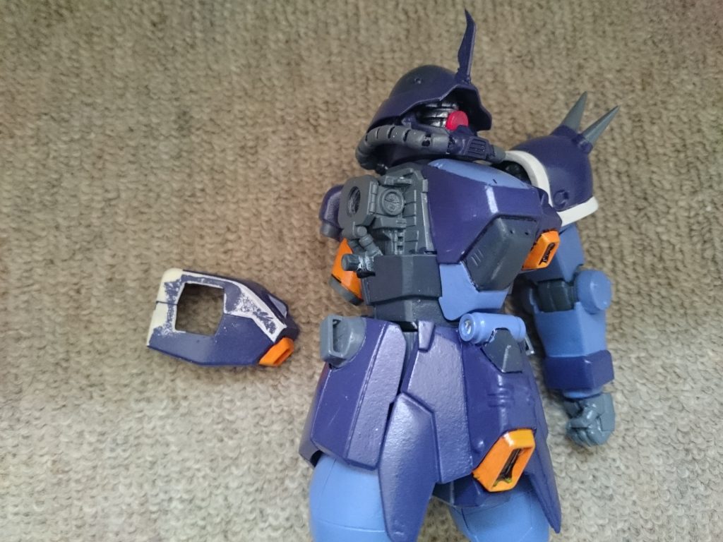 研磨しながら気泡やムラの処理