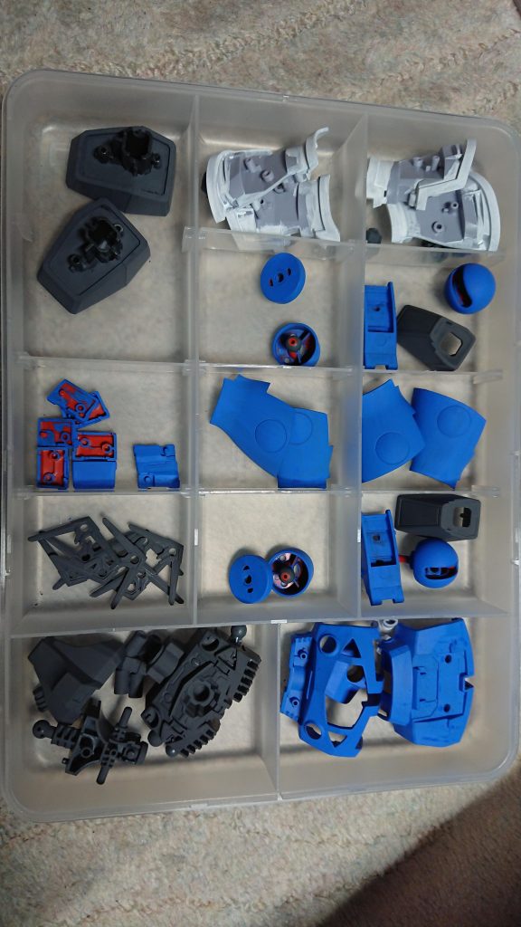 こんな感じで下地塗装しました。