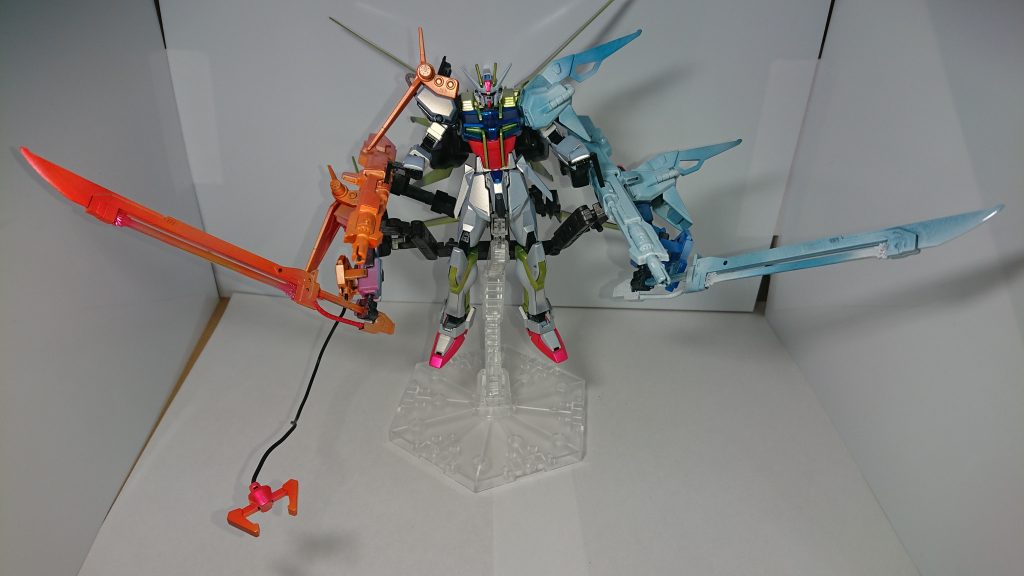 正面から。
バランスが悪い！