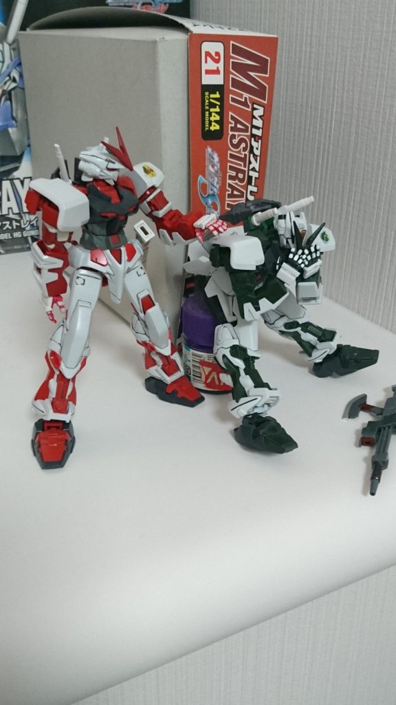 緑「夢を見るんだ『アストレイ新章突入！！！コマンドアストレイ、プレバン限定にて発売決定！！！』の夢を………」