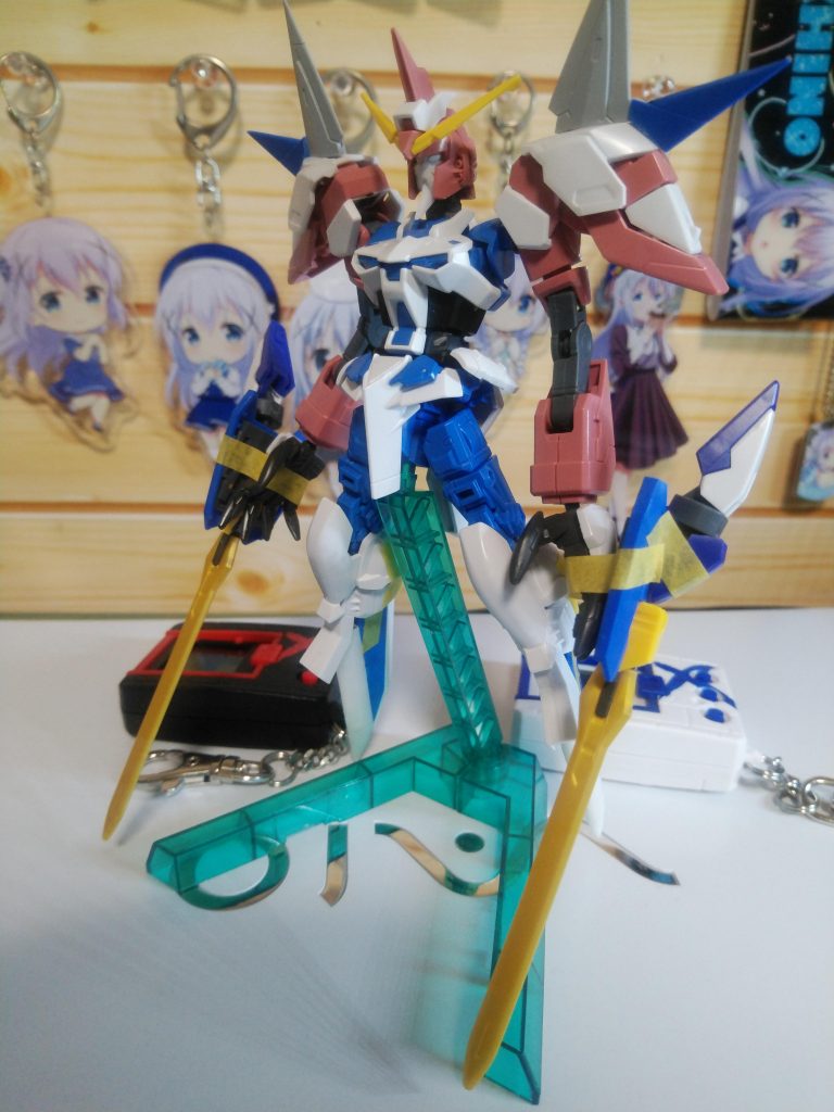 お気づきかもしれませんが隠者よりブルーセカンドの方が使用率高いです(この状態ではかなり異形感が強いですが気づいてくれた方がいて嬉しかった・・・後ろのギアではこの時丁度ジエスモンXを2体育ててました(笑)