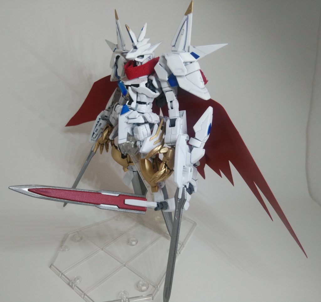 公式絵っぽいポーズで。ジエスモンの名前の由来はOSの件にあるJusticeEdgeSwordsmanの頭文字でして隠者を使えと言わんばかりですね。