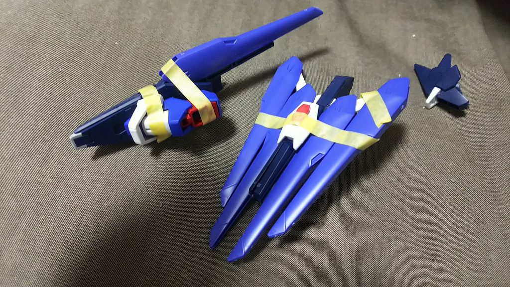 アメストのパーツだけを切り貼りして追加武装を作成しました！