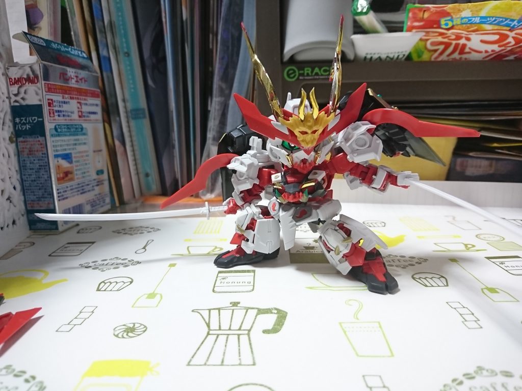 元々のデザインが武者ぽいので、オリジナル武者化させるのはいつもより難しかった気がしますw