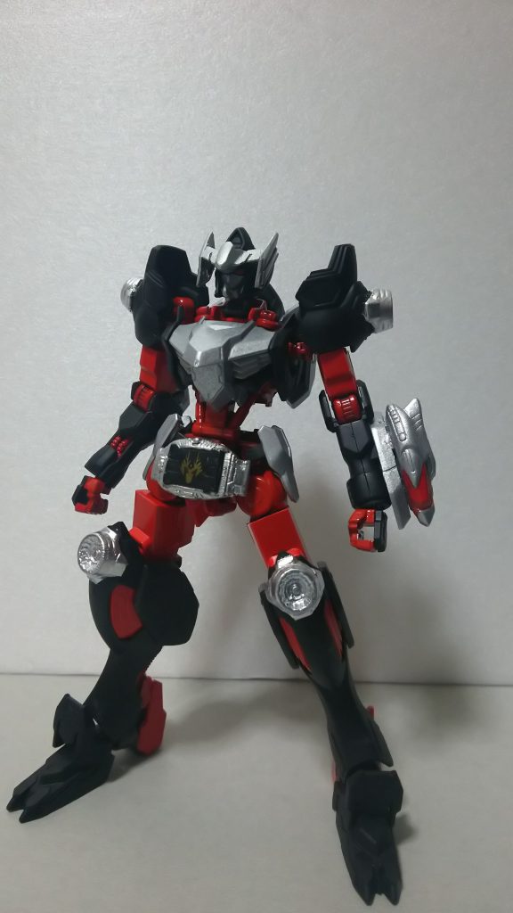 RIDER TIME仮面ライダー龍騎配信記念、という事で!以前作ったガンダム・ドラゴンナイトバルバトスです。名前と見た目通り、バルバトスをベースに龍騎イメージで制作しました。