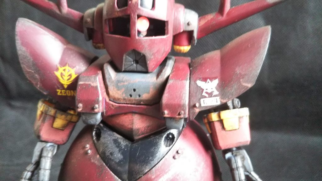 ピグメントで錆び表現