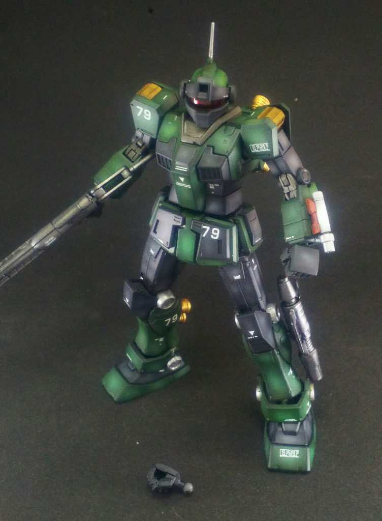 スプレーガンが装着できます。