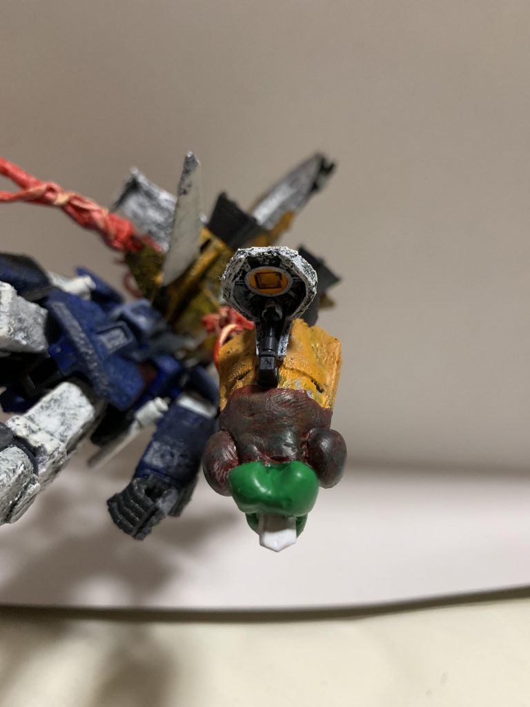 ガンバレル
其の四
で
多分このガンバレルは
こういう射撃するんだろうと想像して作ってある