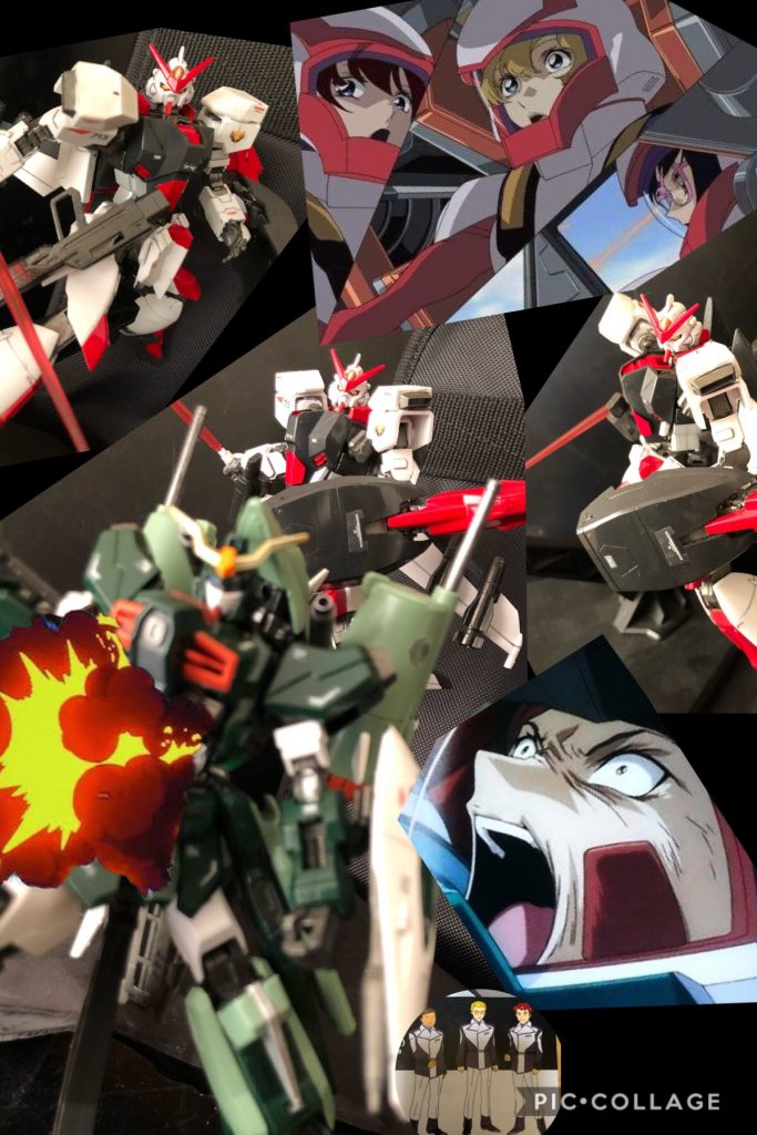 アサギ「いまよ！！みんな！！」
ジュリ「派手にいくわよ！コイツの好きにはさせないんだから！」
マユラ「逃がさない！！え～いっ、突撃ぃ～！！」
スティング「なにい！？同時にだと！！？ぐわっ！うぁぁぁっーーーーっ！」

アサギ「やったわ！見たか！オーブの底力！」
ジュリ「よーし！」
マユラ「やったぁ～敵機撃破♪結構いけるじゃん、あたし達！」

 oyz「スティング！撤退しろ！！(....やるじゃないか、仔猫ちゃん達....。)」
スティング「クソッ、クソクソォォーッ！！」


 oyz「ふーむ、彼女達の機体、強化し過ぎたかな...。ん？通信が。」
ニシザワ「聴こえるでありますか？こちらオーブのニシザワと申す者であります！」
 oyz「オーブからの通信！？ニシザワ？知らんな...。」
ゴウ「同じくオーブのゴウと申す者であります！」
イケヤ「同じくオーブのイケヤであります！」
ニシザワ「本来であれば！カオスガンダムを撃墜したのわ、我々なのであります！だがしかし！我々はあの娘達に出番を奪われ！我々の立場が無くなってしまったのであります！！許されるべきでは無いのであります！激しく遺憾なのであります！」
ゴウ「激しく同意！」
イケヤ「右に同じ！激しく同意であります！」
 oyz「いやでも、ホラみんな知らないし...。」
ニシザワ「そういう扱いが！よくないのであります！激しく遺憾であります！！我々は断固！抗議するのであります！！」
ゴウ.イケヤ『激しく同意！！』
 oyz「うぜええーーーーっ！！(ﾟДﾟ)yy」