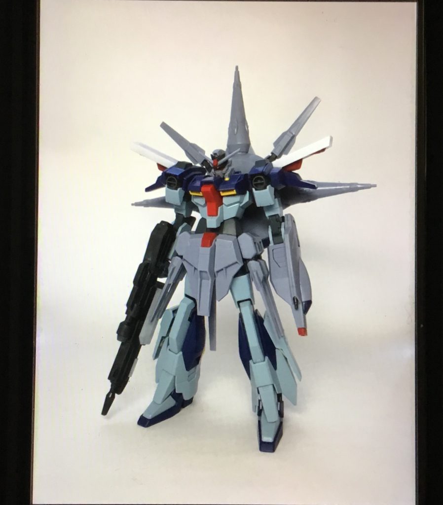 主な改造を終えた状態
この後各部筋彫りや微調整して塗装に入ります