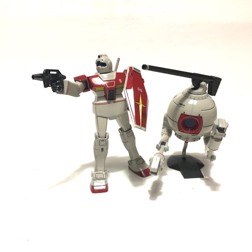 GMの相棒と言えば「ボール」
 
やっぱ随伴機は必要。
GMがシールドかざして突入(凸)
そしてボールは後方支援
 
戦線ってのは役割分担があるって事もGMとボールに教わりました。