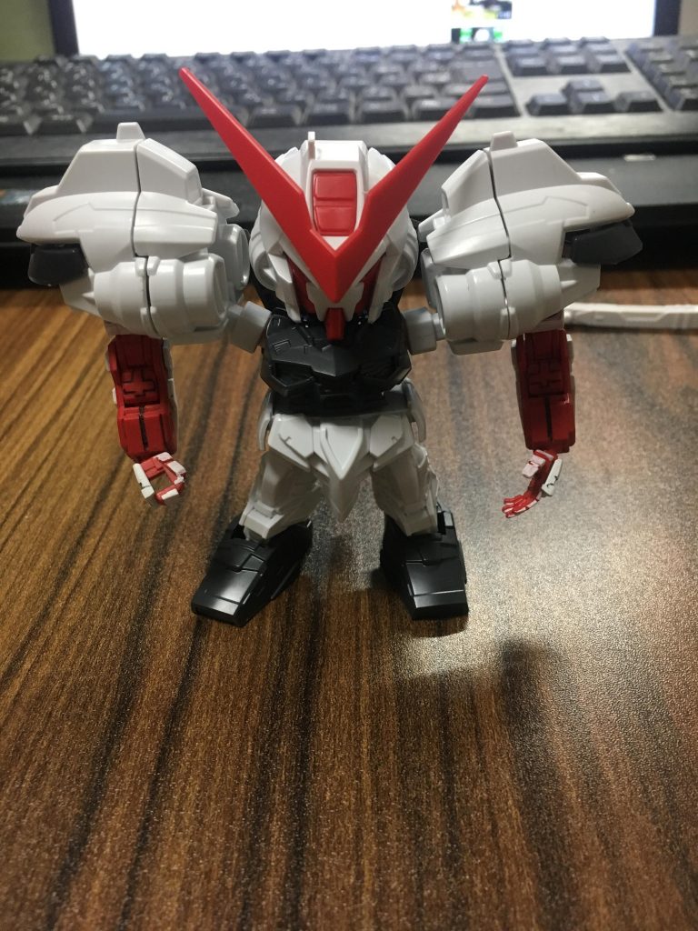 本体は色の塗り分け、各部のシャープ化をメインにしました。