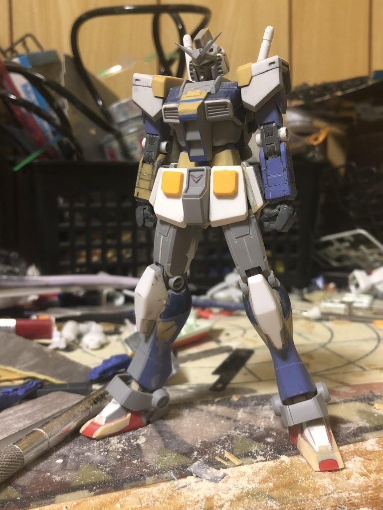 背景汚いですが、こちらが最終的な姿になります