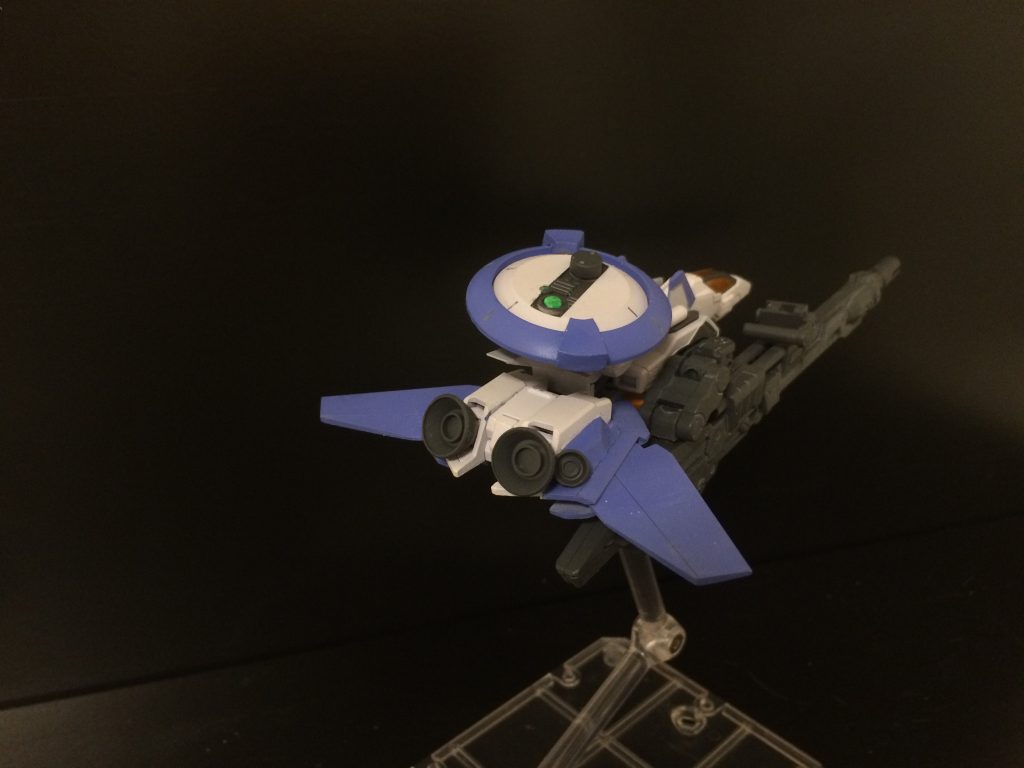 ロングレンジランチャーパック
右側にアグニ改、左側に広域センサーとしてレドームを装備している
また、この装備は接近戦特化の武装などにも換装できるがストライカーパック単体での戦闘がほぼほぼ不可能なのでロングレンジランチャーパックとして運用される事が多かった