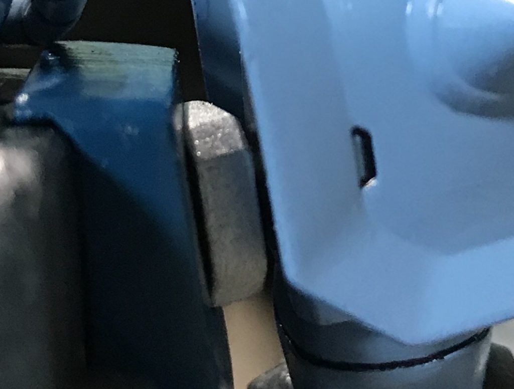 見えない所も塗ってるよ♪