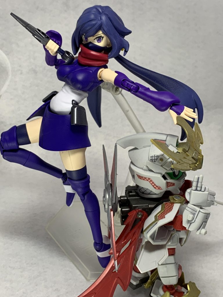 可動部位も文句なしです。