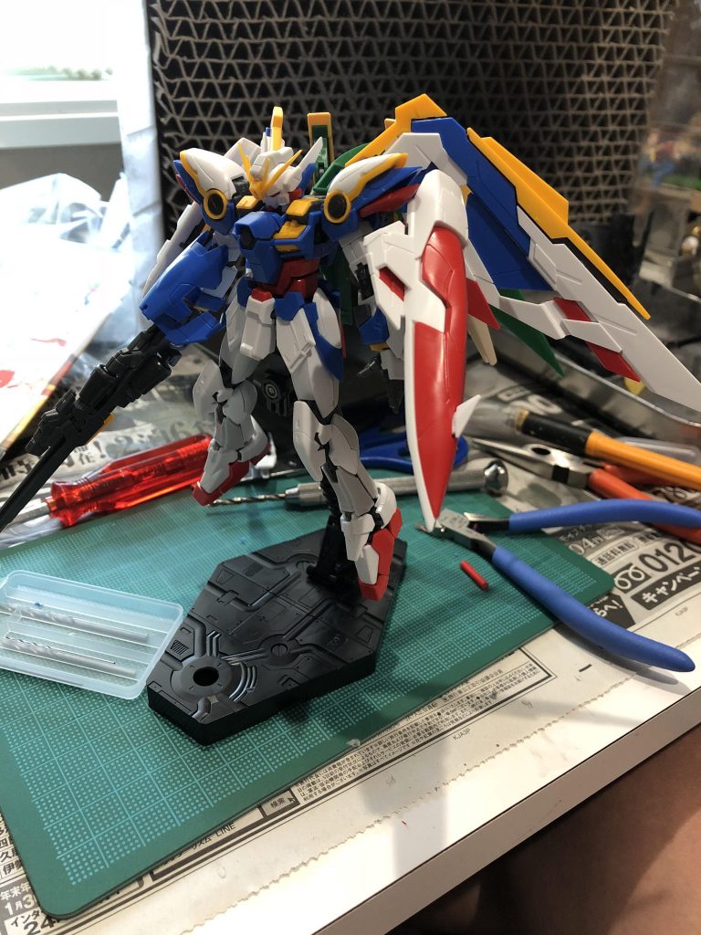 仮組状態です。