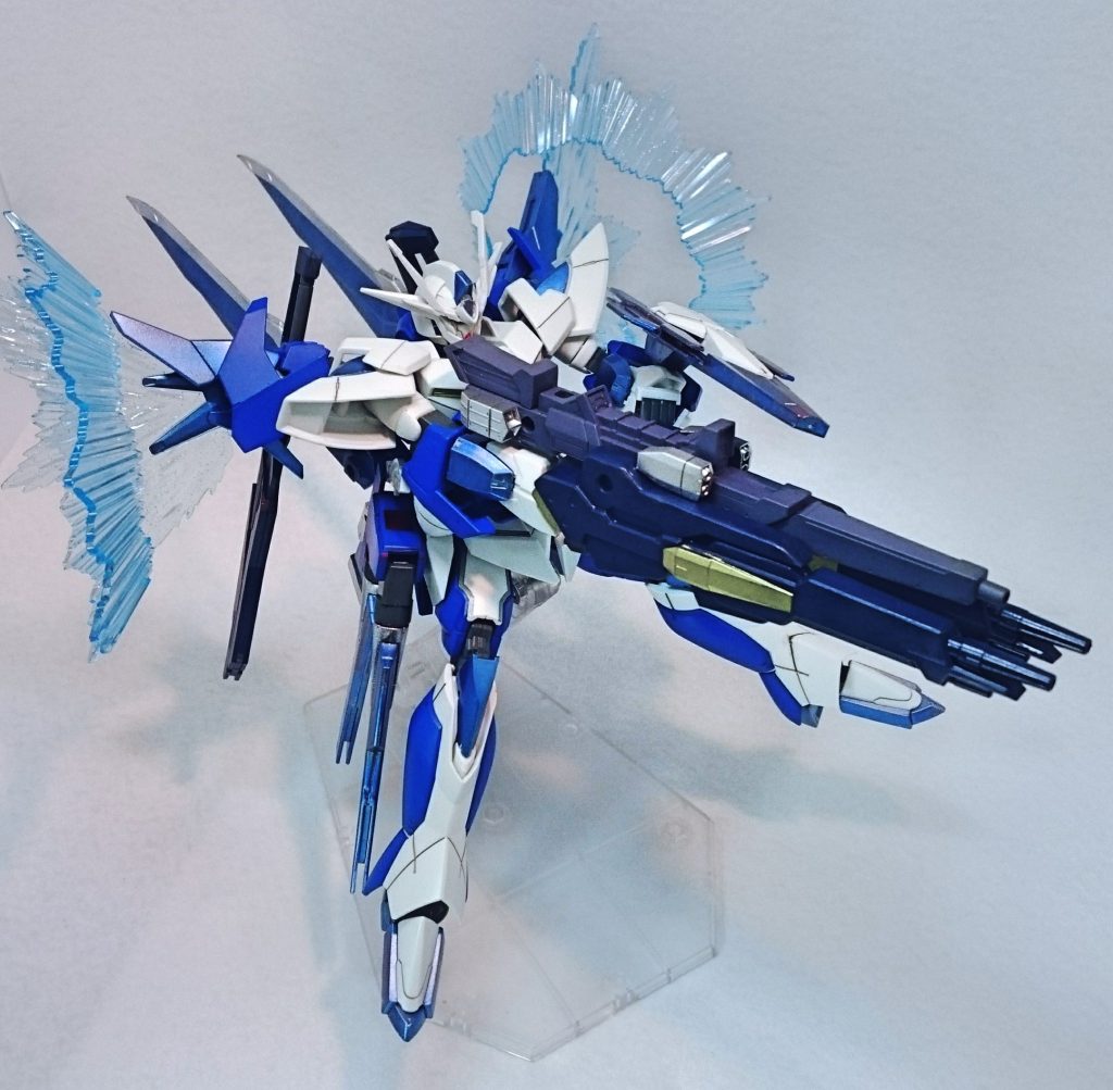 【必殺技】
テンペストブラスター
トランザムΔを使用しながらトリプルバスターライフルを最大出力で発射する