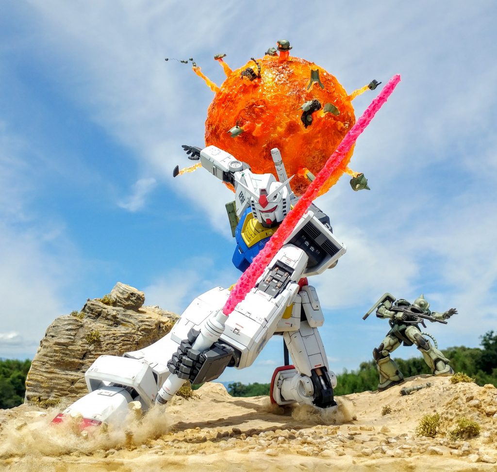 屋外撮影も敢行しました(￣∇￣*)ゞ
コロニーの雰囲気には、ちと遠かったです。