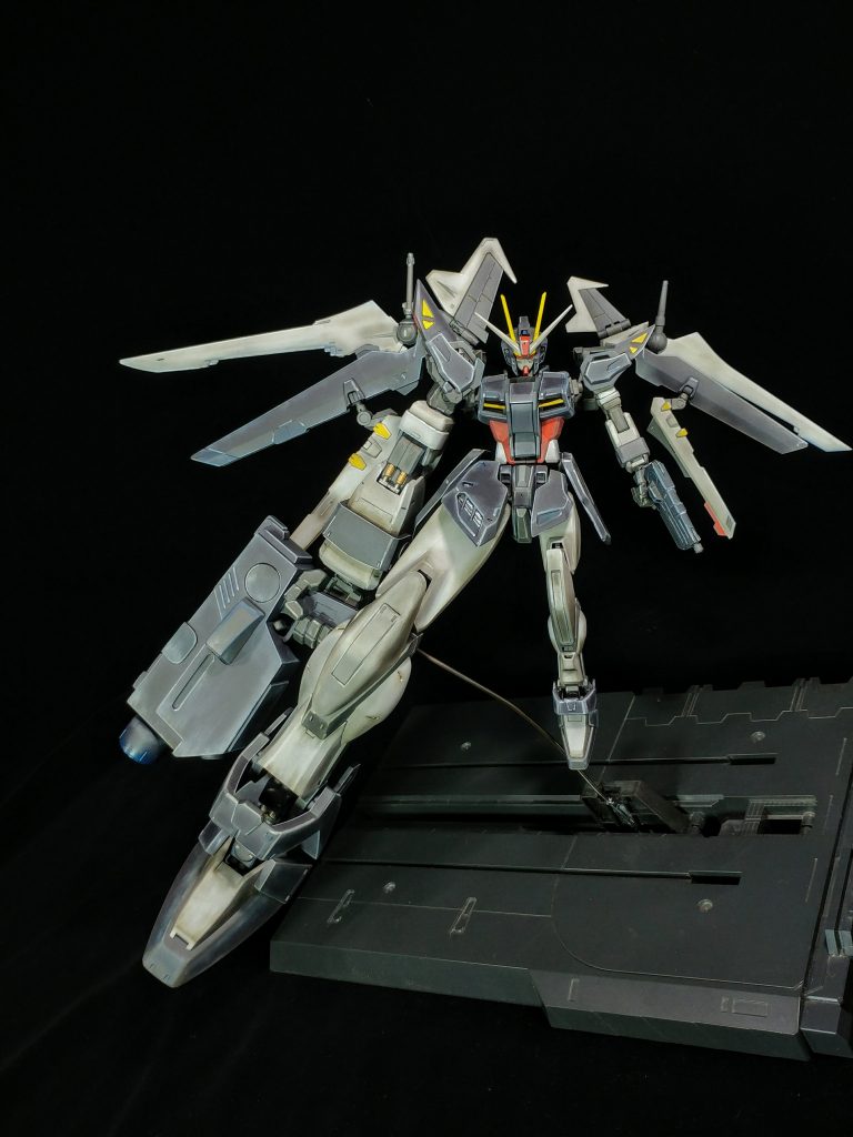 ポーズを解くとこんな感じです(笑)