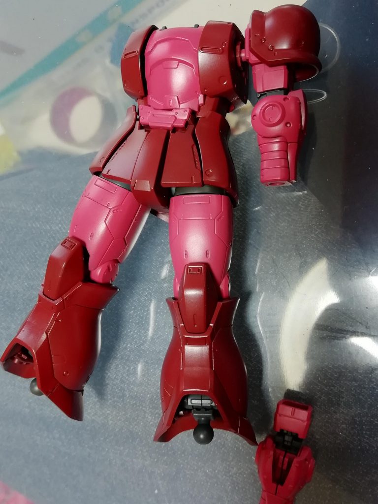 ザクⅠ　シャア専用機　THE　ORIGIN　–4枚目/制作者：新人メカニック