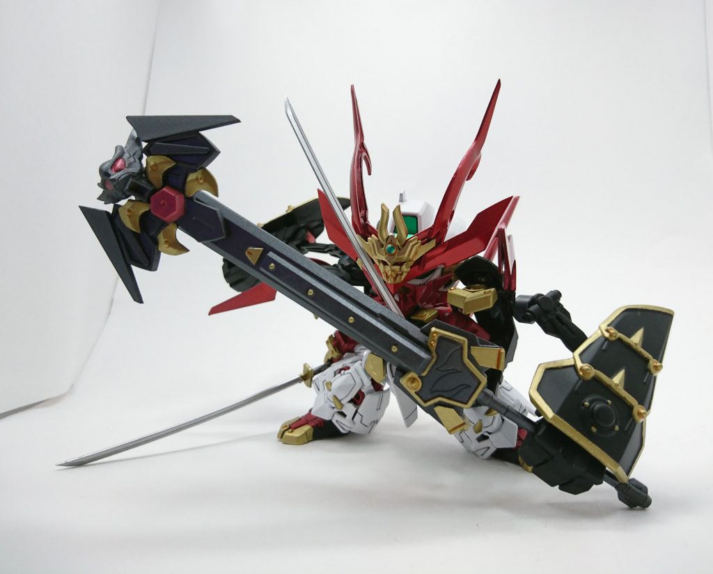 赤鬼(せっき)将軍戦国アストレイ頑駄無–6枚目/制作者:栗