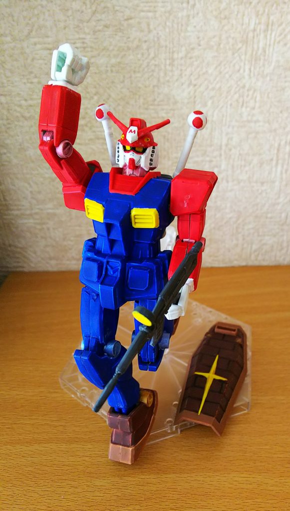 一番良く撮れていた写真!
このポーズ、まんまゲームに出てくる配管工の髭の方ですよね(笑)