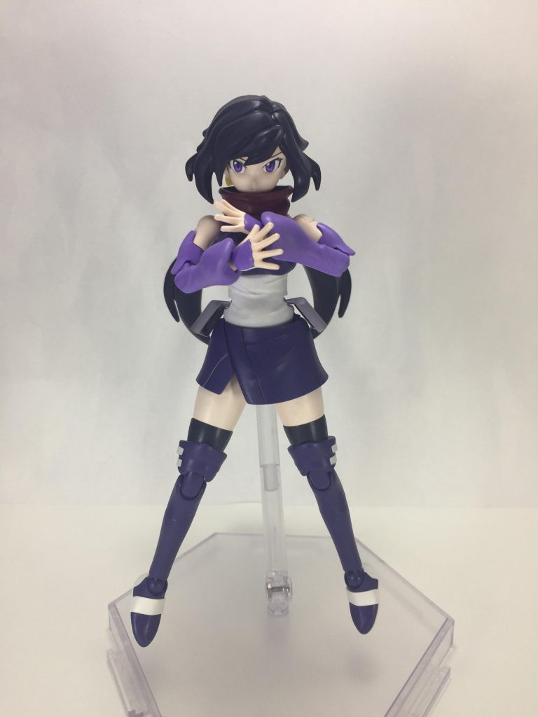 怒り顔でチャクラ練ってるアヤメさん