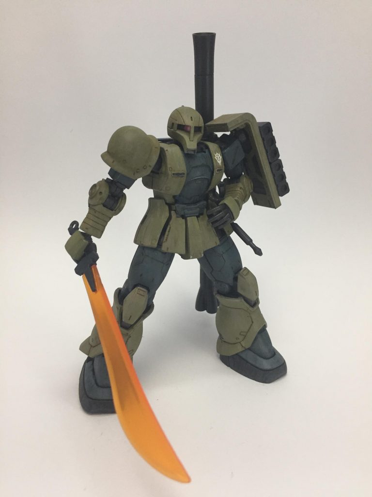 ザクⅠにヒートサーベルは似合う！