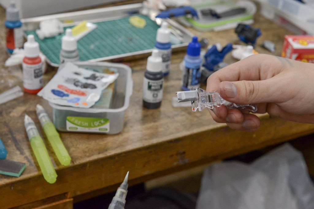 塗装は全てファレホの筆塗りで行ってます。一切のサフを使用してません。