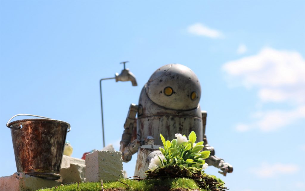 自然光で撮影するとオートマタぽくなる気がする。